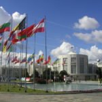 Targi Brneńskie Czechy flagi